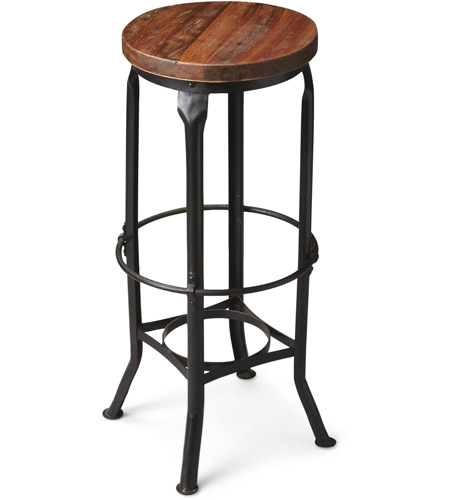 Industrial Chic Abbott Industrial Chic 30 inch Metalworks Barstool