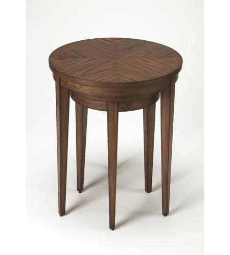 Butler Loft Lacey Round 26 X 24 inch Cocoa Nesting Table 2249275insa.jpg