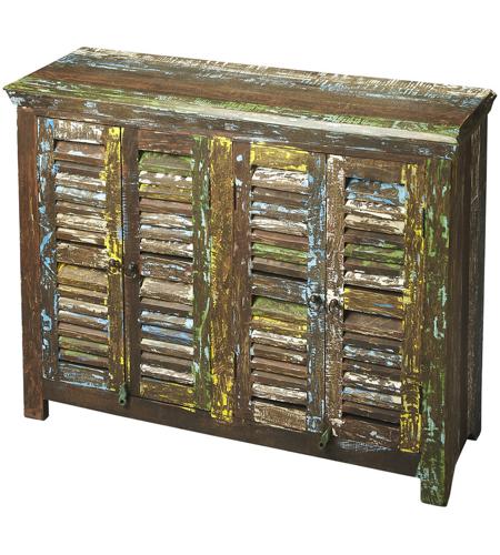 Haveli Reclaimed Wood Artifacts Chest/Cabinet photo