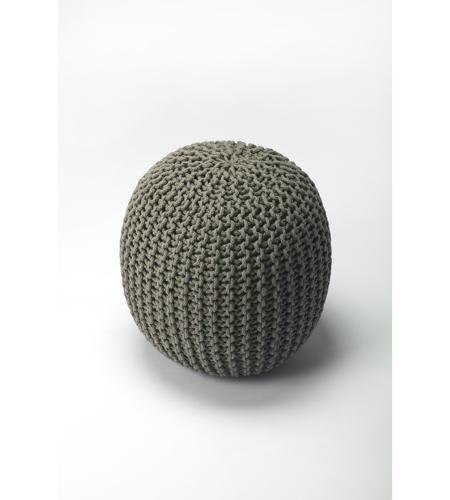 Accent Seating Pincushion Gray Woven Gray Bench