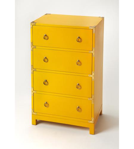 Butler Loft Ardennes Yellow Campaign Yellow Chest/Cabinet