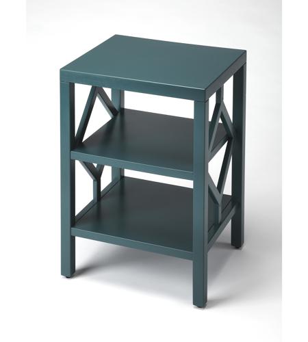 Halcyon Teal 24 X 17 inch Butler Loft Accent Table photo