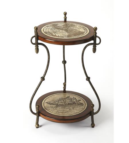 Magellan Round 28 X 23 inch Heritage Accent Table