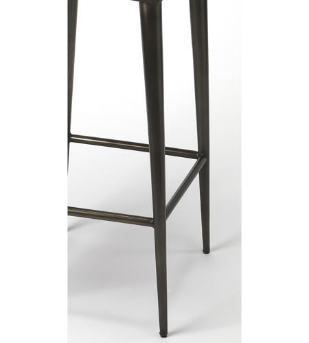 Industrial Chic Maxwell Leather 42 inch Brown Leather Barstool 4347344insd.jpg