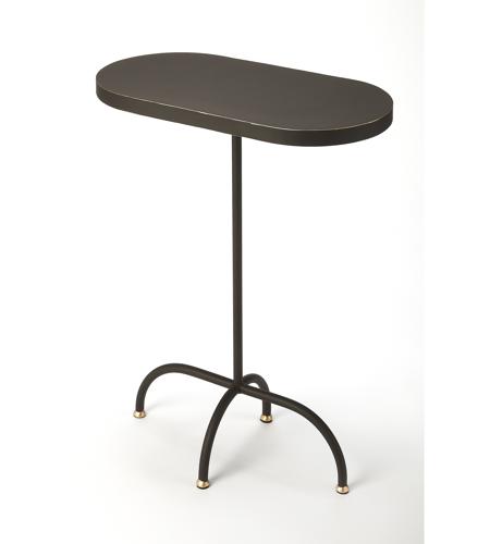 Metalworks Cleo  29 X 24 inch Black Gold Accent Table
