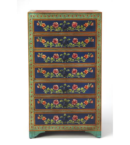 Zara Hand Painted Artifacts Chest/Cabinet 5366290insb.jpg