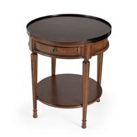 Masterpiece Sampson  26 X 22 inch Olive Ash Burl Accent Table thumb