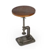 Industrial Chic Ellis Industrial Chic 23 X 13 inch Metalworks Accent Table thumb