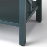 Halcyon Teal 24 X 17 inch Butler Loft Accent Table alternative photo thumbnail