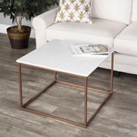 Butler Loft Holland  24 X 24 inch Marble & Metal Cocktail Table thumb