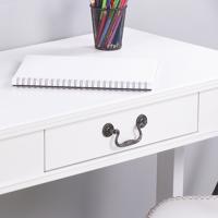 Masterpiece Alta  36 X 20 inch White Desk & Secretary 4456288insy.jpg thumb