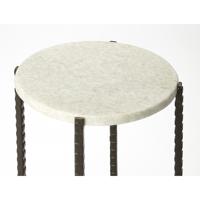 Butler Loft Nigella Round Marble & Metal 21 X 9 inch Marble and Metal Accent Table alternative photo thumbnail