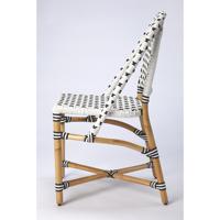 Designer'S Edge Tenor White & Black Rattan Accent Chair 5398295insc.jpg thumb