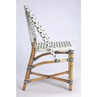 Designer'S Edge Tenor White & Black Rattan Accent Chair 5398295insd.jpg thumb