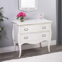 Masterpiece Rochelle Off White White Chest/Cabinet 9307288insy.jpg thumb