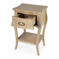 Masterpiece Rochelle Natural Natural Mango Chairside Chest  thumb