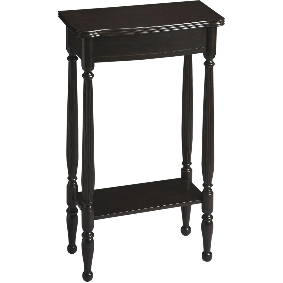 Butler 3011234 Masterpiece Whitney  18 X 9 inch Rubbed Black Console/Sofa Table