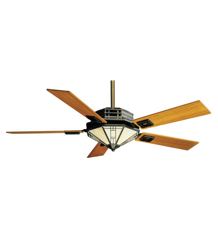 Casablanca Mission 5 Blade 56 inch Gallery Edition Ceiling Fan Unipack ...