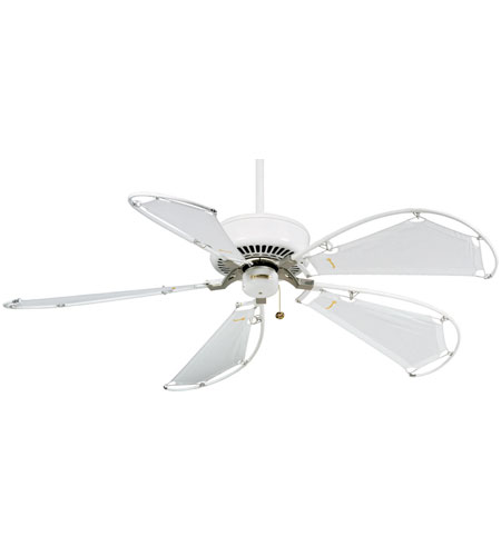 Casablanca Hr64374 Panama Snow White Ceiling Fan Motor Blades Sold Separately