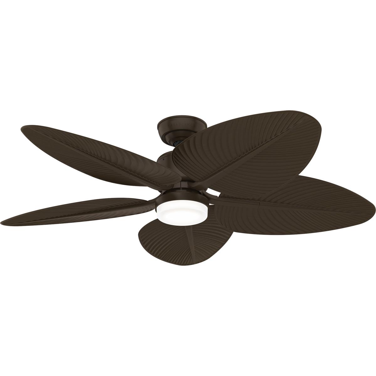 Casablanca 53724 Coveview 52 inch Matte Bronze Outdoor Ceiling Fan