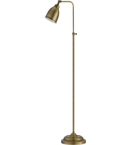 Cal Lighting Bo 2032fl Ab Pharmacy 46, Antique Brass Adjustable Pole Pharmacy Metal Desk Lamp