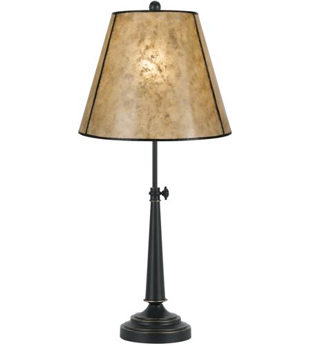 Cal Lighting BO-2472TB Glendale 25 inch 150 watt Oil Rubbed Bronze Table Lamp Portable Light 