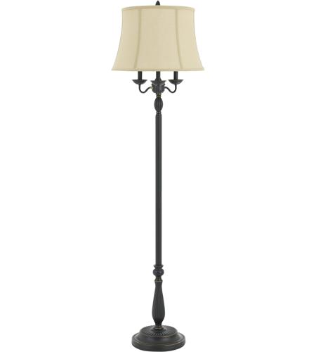 Cal Lighting BO-2716-6WY-DB Barnwell 63 inch 150 watt Dark Bronze Floor Lamp Portable Light