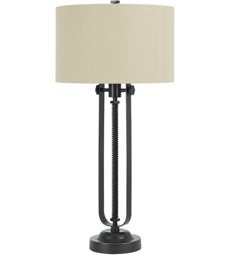 Cal Lighting BO-2739TB Foggia 30 inch 150 watt Oil Rubbed Bronze Table Lamp Portable Light