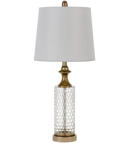 Clear Copper Table Lamp Portable Light, 27 Inch Table Lamps