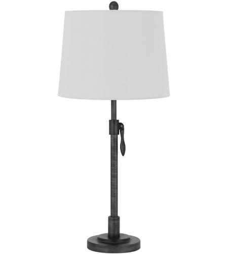 Cal Lighting BO-2979TB Riverwood 26 inch 150.00 watt Antique Silver Table Lamp Portable Light