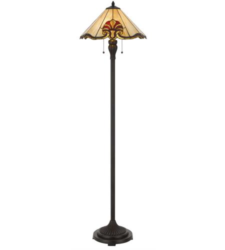 Cal Lighting BO-3015FL Tiffany 59 inch 60.00 watt Tiffany Floor Lamp Portable Light