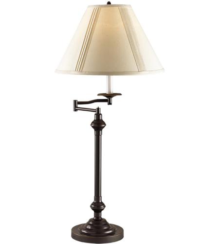 Cal Lighting BO-342-DB Signature 30 inch 150 watt Dark Bronze Swing Arm Table Lamp Portable Light