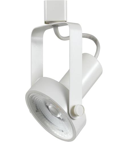 Cal Lighting HT-120-WH Signature 1 Light White Track Head Ceiling Light, Adjustable
