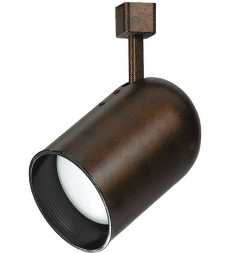 Cal Lighting HT-267-RU Signature 1 Light 120V Rust Track Head Ceiling Light, Adjustable