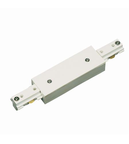 Cal Lighting HT-283-WH Cal Track White Straight Connector