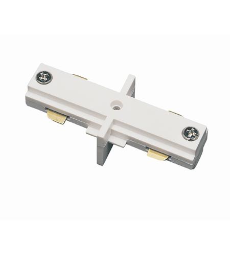 Cal Lighting HT-286-WH Cal Track White Straight Connector photo