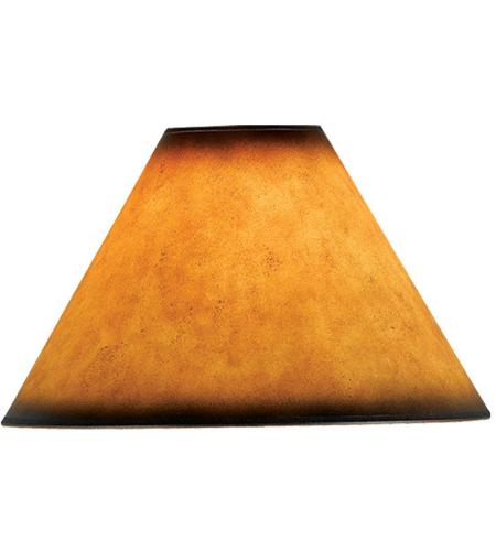 Cal Lighting SH-1070 Coolie Brown 16 inch Shade, Round  photo