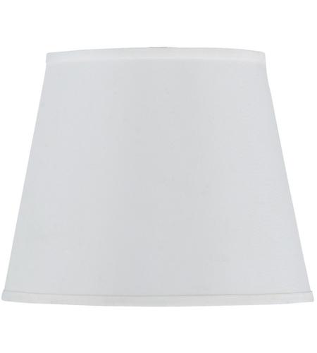 Cal Lighting SH-1247 Coolie White 13 inch Shade, Round