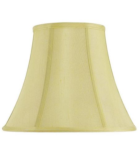 Cal Lighting SH-8104/18-CM Bell Champagne 18 inch Shade Spider, Vertical Piped Basic