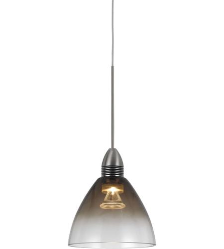 Cal Lighting UPL-716-SM Signature LED 6 inch Brushed Steel And Oil Rubbed Bronze Pendant Ceiling Light, Uni Pack