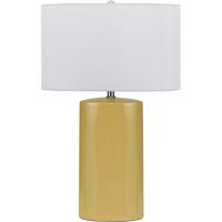 Cal Lighting BO-2581TB/2-YW Minorca 27 inch 150 watt Yellow Table Lamp Portable Light photo thumbnail