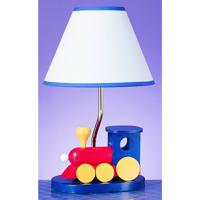 Cal Lighting BO-373 Choo Choo Train 15 inch 60 watt Multi Kids Table Lamp Portable Light photo thumbnail