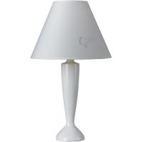 Cal Lighting BO-5692 Dove 21 inch 60 watt White Table Lamp Portable Light thumb