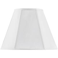 Cal Lighting SH-8106/18-WH Empire White 18 inch Shade Spider, Vertical Piped Basic thumb