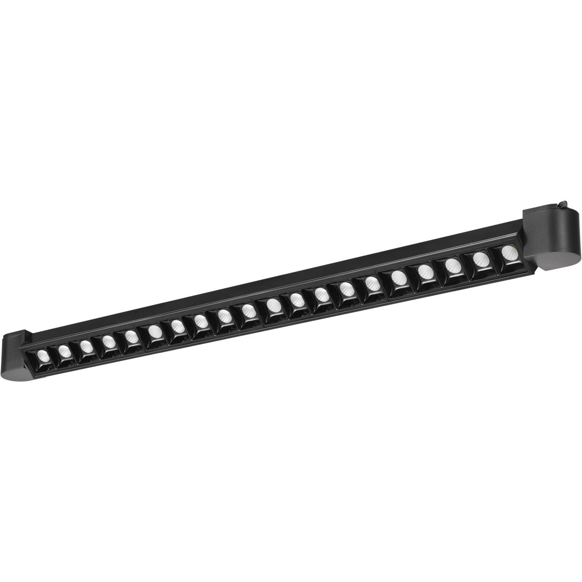 Cal Lighting HT-812M-BK HT Series 1 Light Black Wall Wash Track Fixture Ceiling Light, Medium