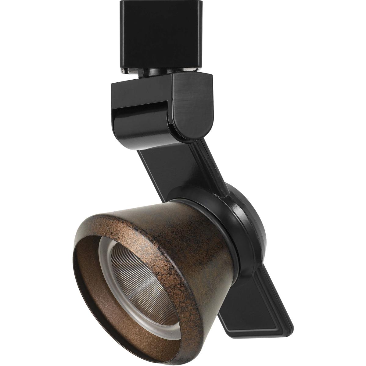 Cal Lighting HT-999BK-CONERU Signature 1 Light Black Track Head Ceiling Light