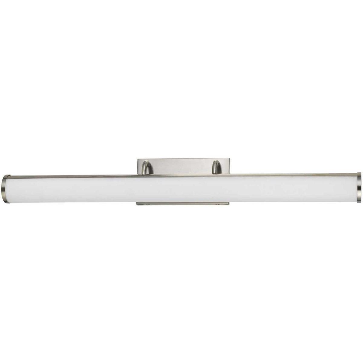 Cal Lighting LA8604L Signature 1 Light 36 inch Brushed Steel Vanity Light Wall Light Large