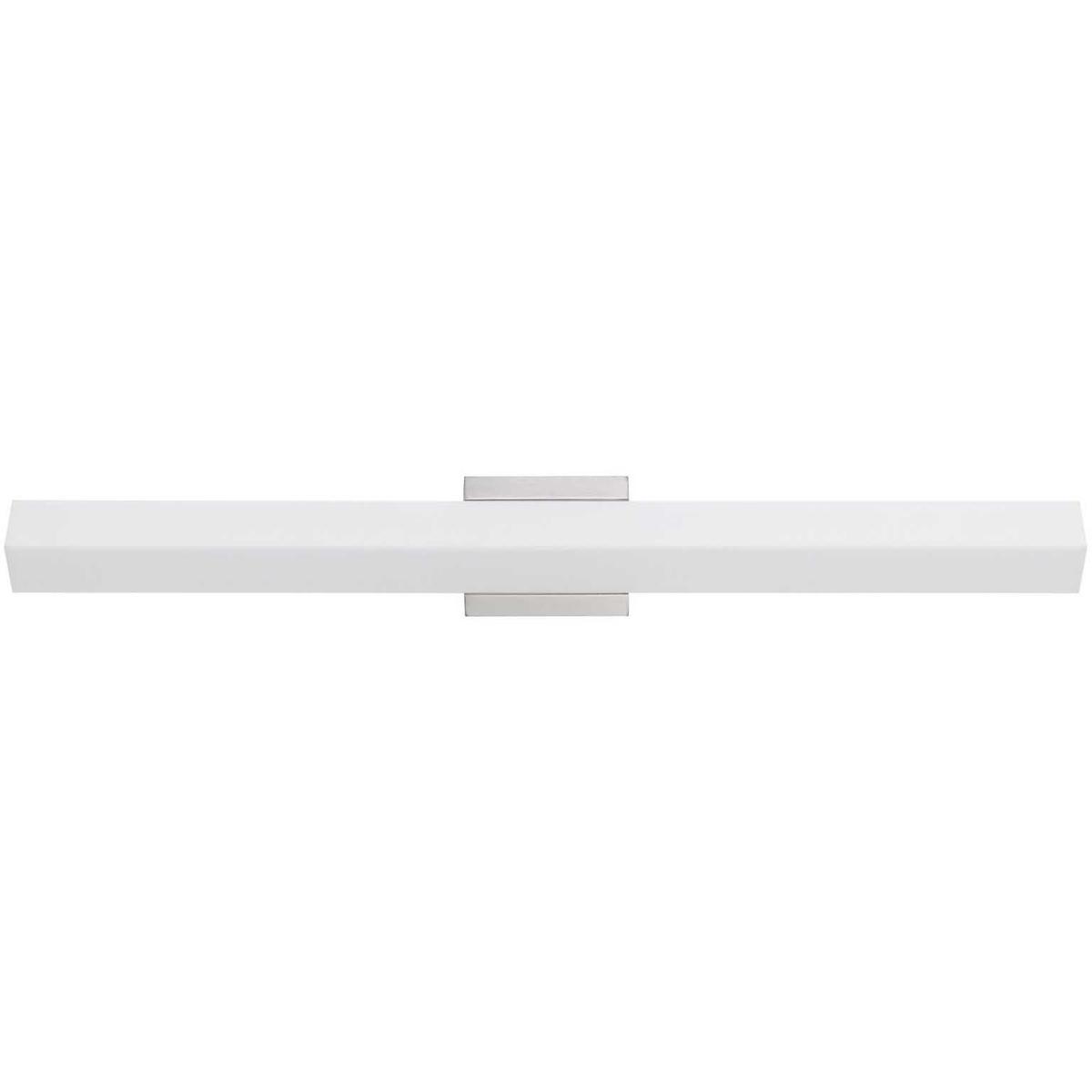 Cal Lighting LA8605L Signature 1 Light 36 inch Brushed Steel Vanity Light Wall Light Large