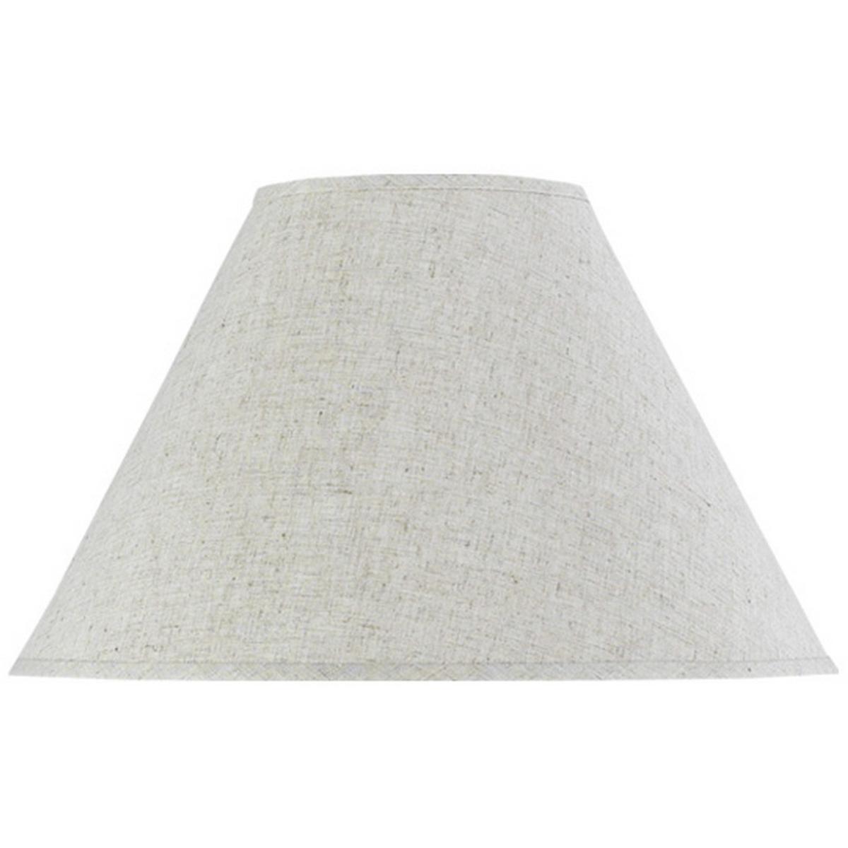 Cal Lighting SH-1036 Coolie Beige 18 inch Shade, Round