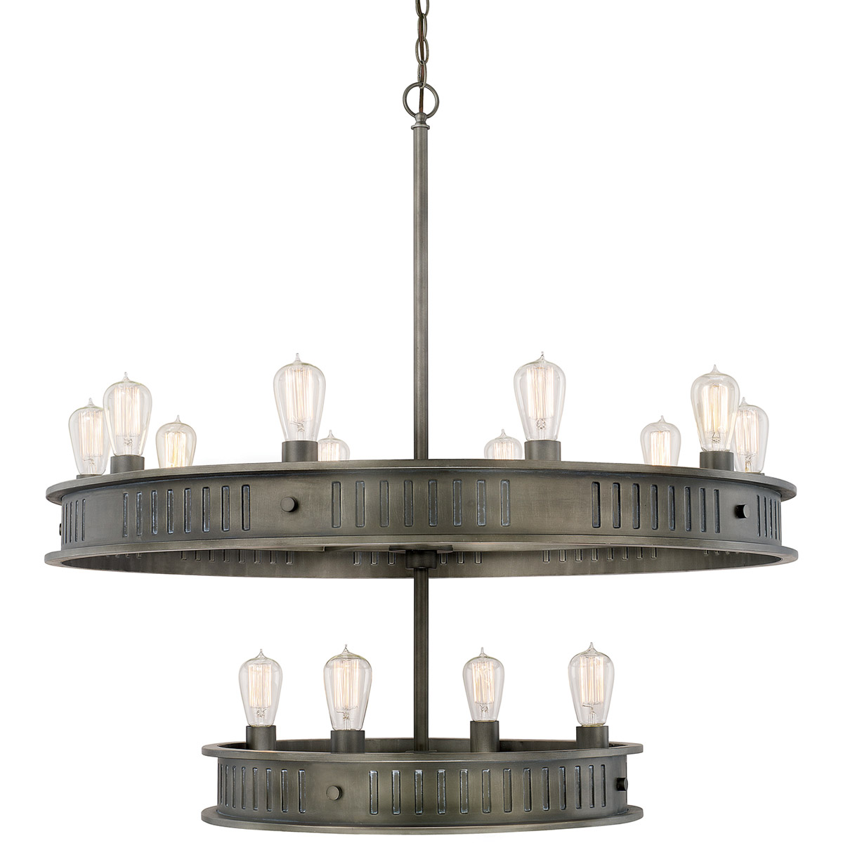 Capital Lighting Fixtures 413201GM Nash Chandelier Gunmetal eBay